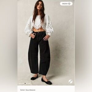 We the free good luck mid rise barrel jean